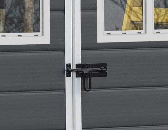 KETER 12-938205 Chalet und Gartenhaus Premium Resin 65Dd Ant, Anthrazit, 185 x 152 x 226 cm