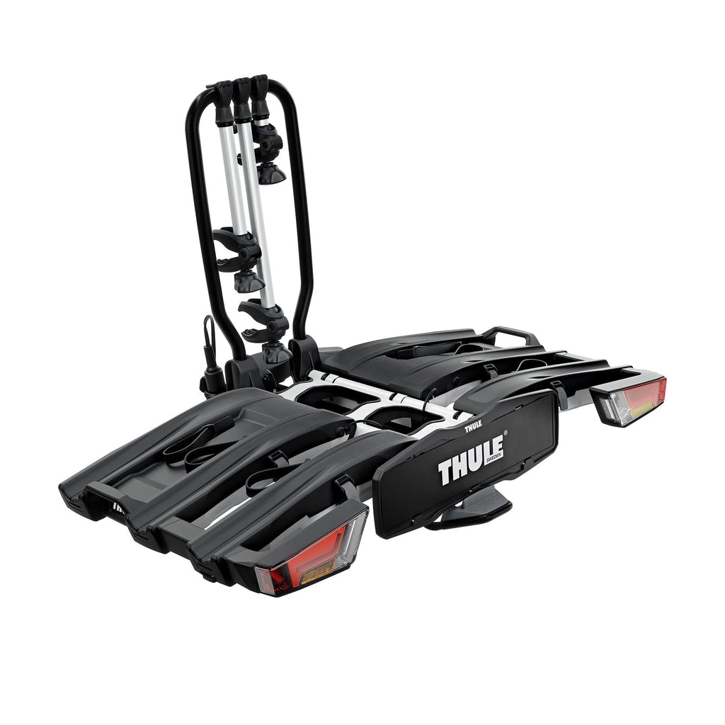 Thule EasyFold XT Fahrradträger für Anhängerkupplung 2 Fahrräder silber