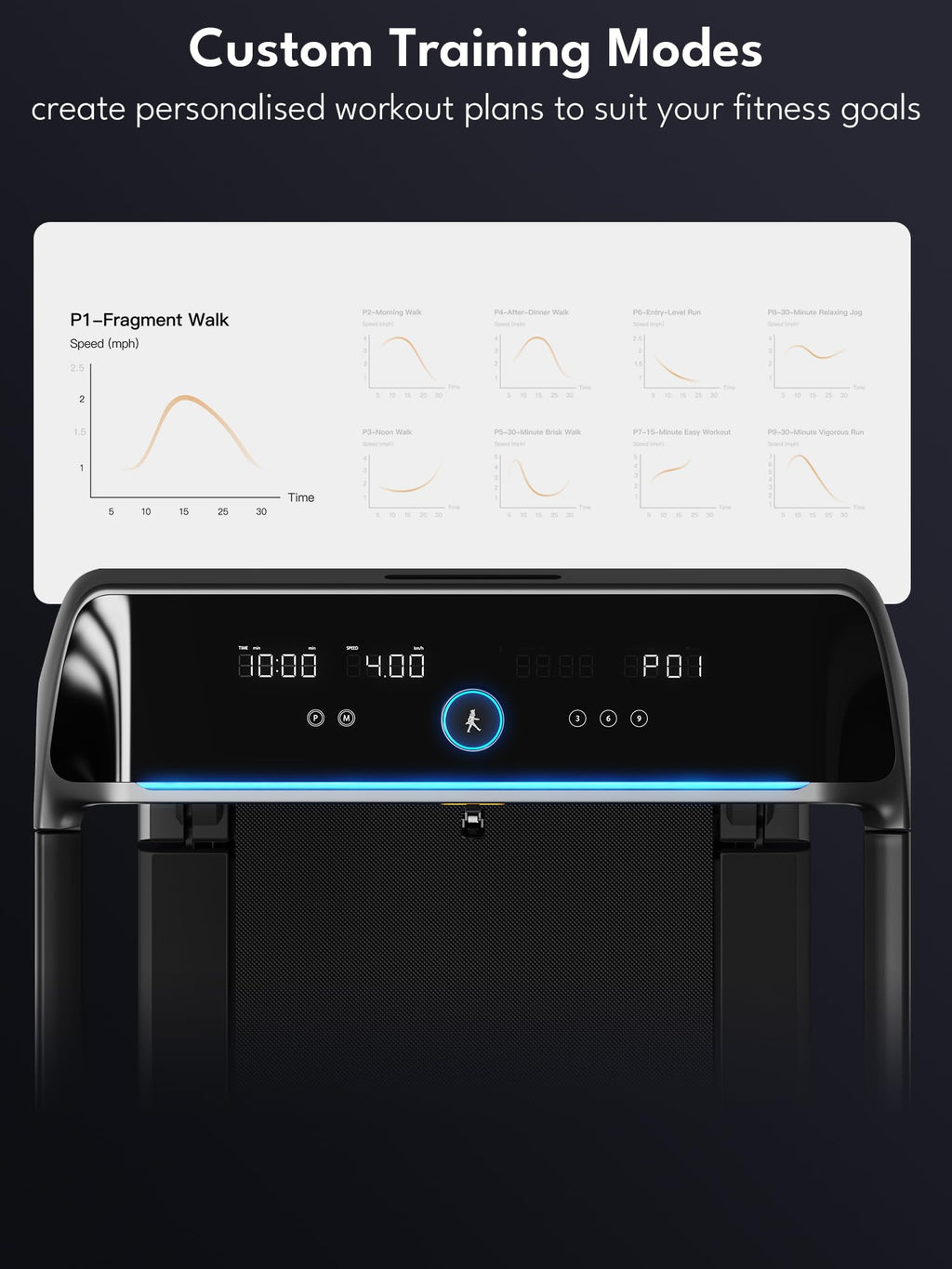 WalkingPad X218 Laufband, klappbares Laufpad, 18 km/h Geschwindigkeit, Unterstützung 136 kg